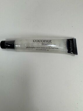 Philosophy COCONUT FROSTING Lip Shine Gloss 0.4 fl oz Discontinued NEW SEALED